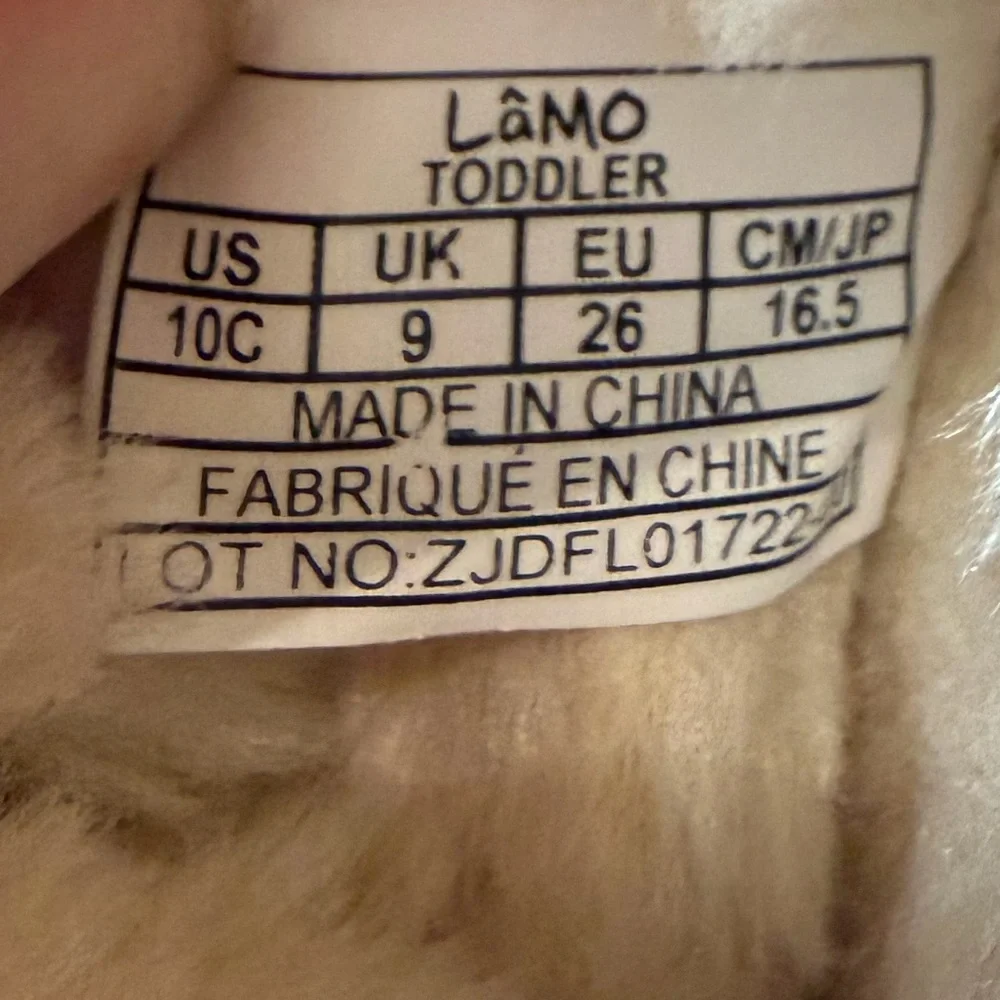Kids Brown Faux-Suede Shearling Boots - Unbranded